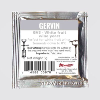 GV5 - White fruit wine yeast, 5g-0