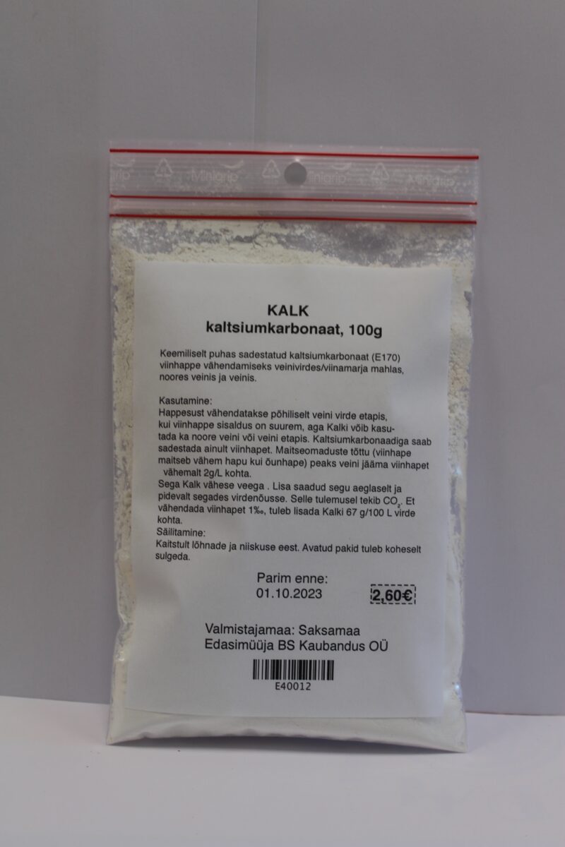 Kaltsiumkarbonaat Kalk 100 g-0