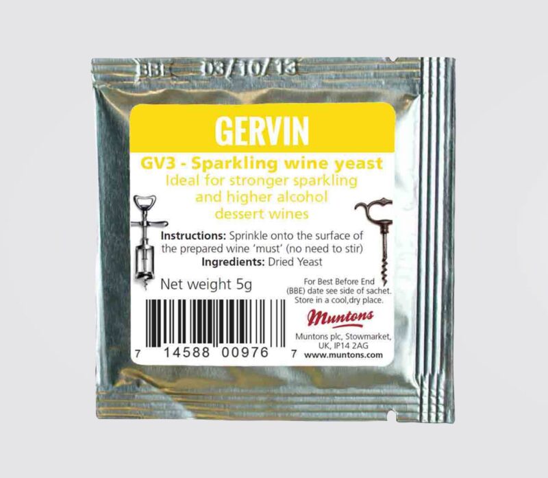 GV3 - Sparkling wine yeast, 5g-0