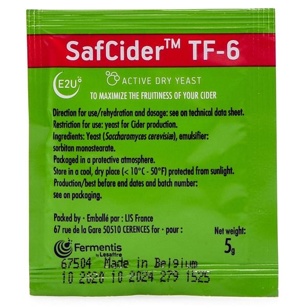 SafCider TF-6, 5g-0